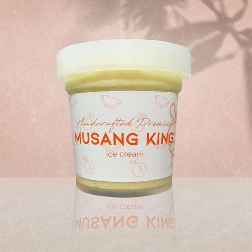 Premium Handcrafted Musang King Durian Ice Cream Pint | Tip Top Durian Delivery | Malaysia Top Fresh Durian Online Delivery